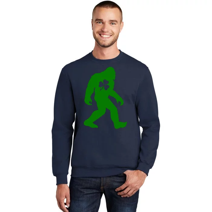 St Patricks Day Bigfoot Irish Sasqautch Saint Paddy's Gift Sweatshirt