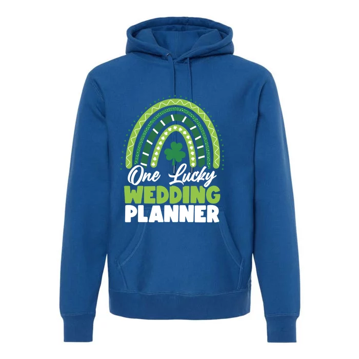 St Patricks Day One Lucky Wedding Planner Gift Premium Hoodie