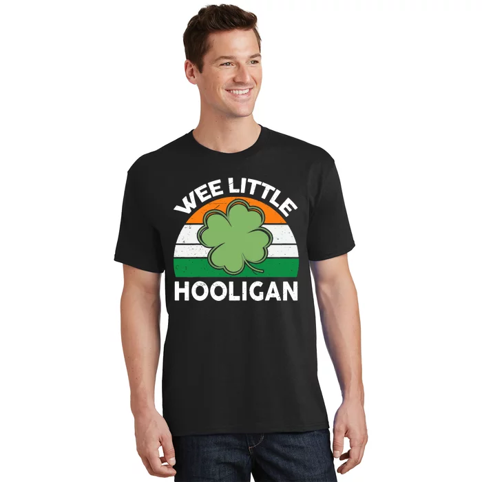 St Patricks Day Wee Little Hooligan Funny T-Shirt