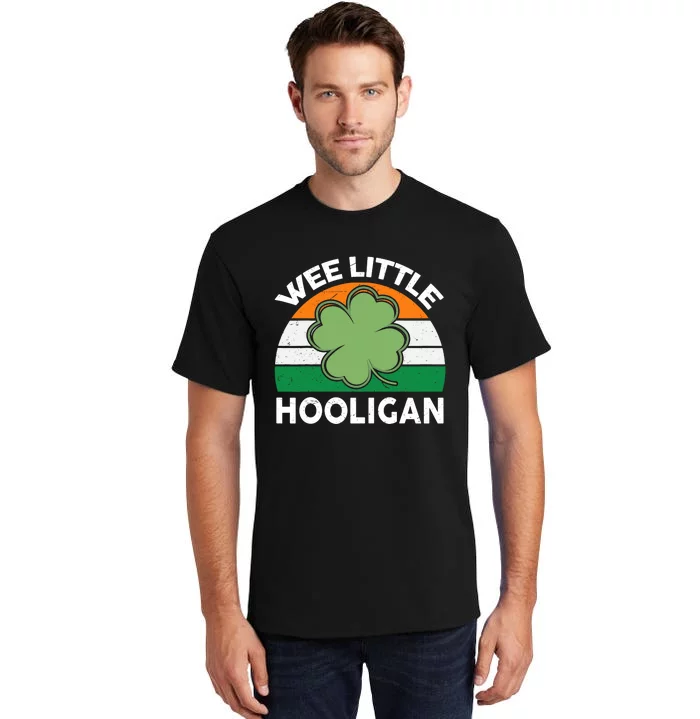 St Patricks Day Wee Little Hooligan Funny Tall T-Shirt