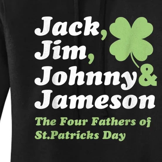 Saint Patricks Day Shirts | Jack Jim Johnny Jameson Fathers Women's Pullover Hoodie