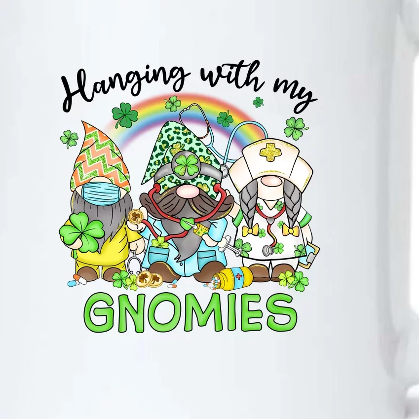 St Patricks Day With My Gnomies Nordic Gnomes Tomte Nisse Black Color Changing Mug