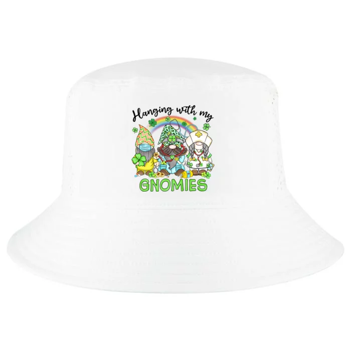 St Patricks Day With My Gnomies Nordic Gnomes Tomte Nisse Cool Comfort Performance Bucket Hat