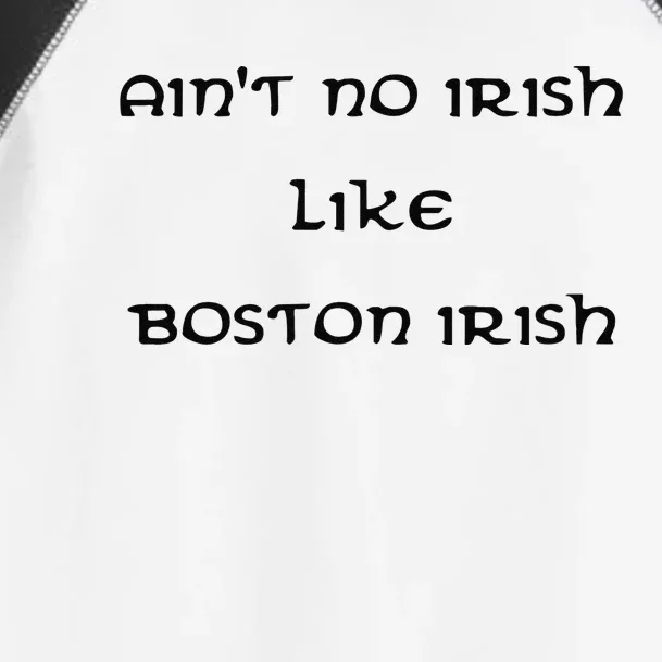 St Patrick's Day Irish Boston Saint Green Lucky Toddler Fine Jersey T-Shirt