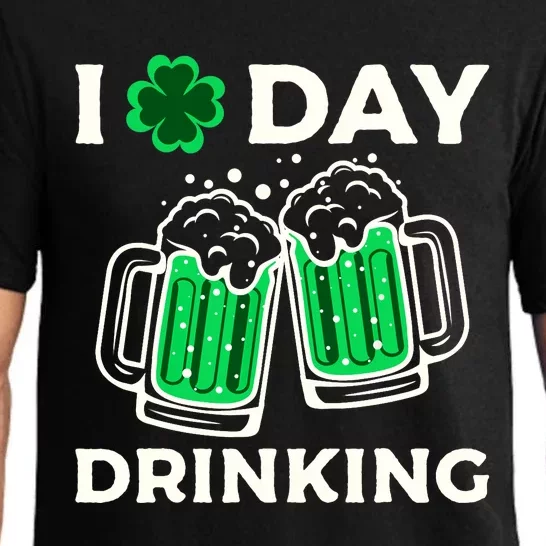 St Patricks Day I Love Day Drinking Funny Gifts Beer Lover Pajama Set