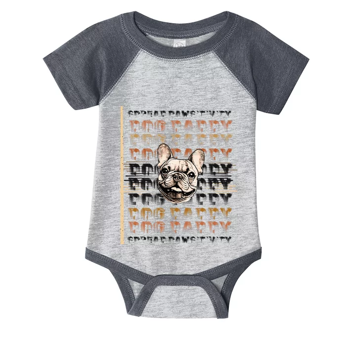 Spread Pawsitivity Dog Daddy Infant Baby Jersey Bodysuit