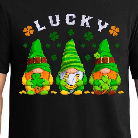 St Patrick's Day Lucky Gnomes Gift Pajama Set