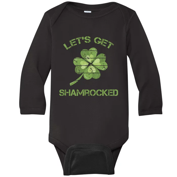 St. PatrickS Day Green Gift Baby Long Sleeve Bodysuit