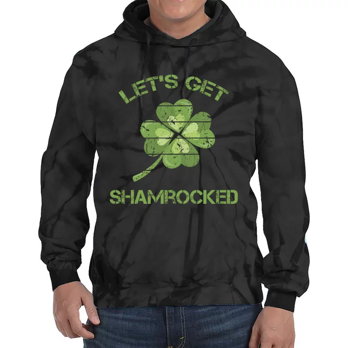 St. PatrickS Day Green Gift Tie Dye Hoodie