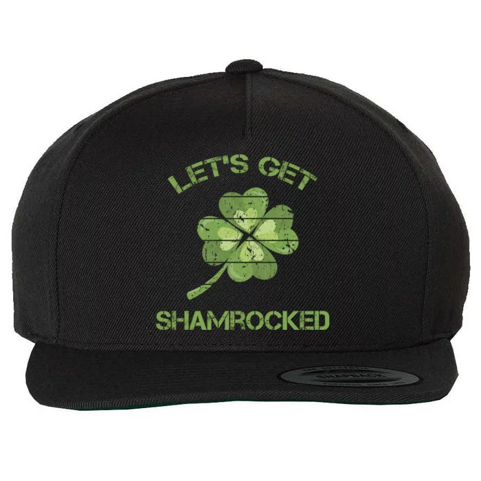 St. PatrickS Day Green Gift Wool Snapback Cap