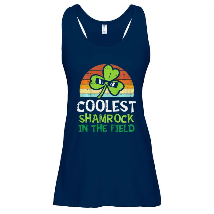 St Patricks Day Saint Paddys Coolest Shamrock Ladies Essential Flowy Tank