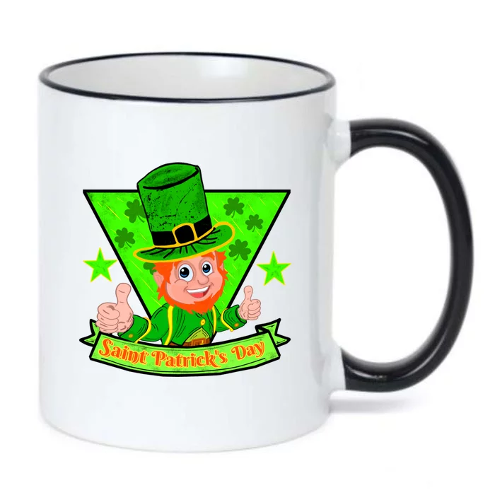 St Patricks Day Black Color Changing Mug