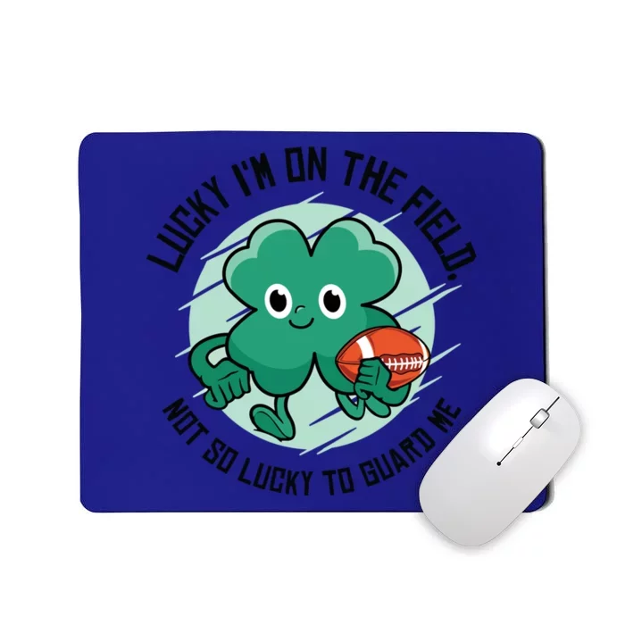 St Patrick's Day American Football Shamrock Clover Rugby Great Gift Mousepad