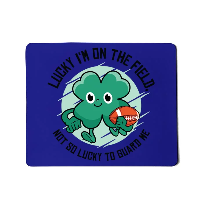 St Patrick's Day American Football Shamrock Clover Rugby Great Gift Mousepad