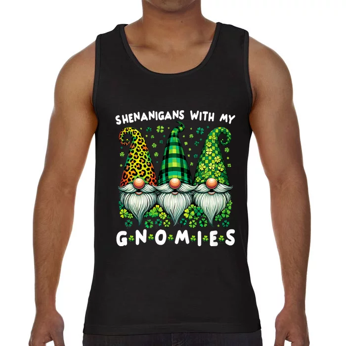 St Patricks Day Women Shenanigans With My Gnomies Comfort Colors® Tank Top