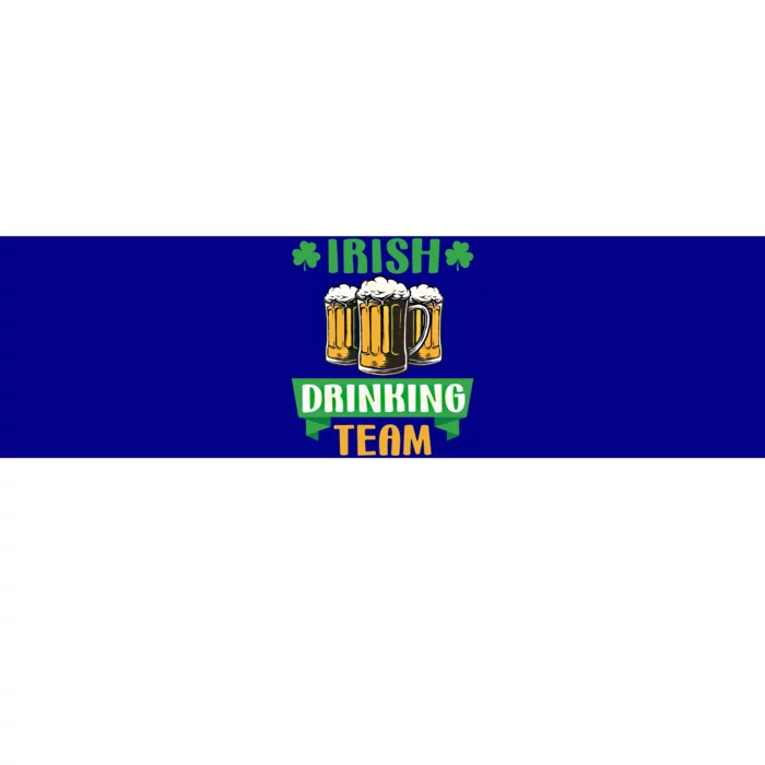 St Patrick Day Irish Ing Team Funny Beer Lover Gift Bumper Sticker