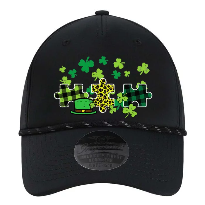 St Patricks Day Autism Puzzle Saint Pattys Performance The Dyno Cap