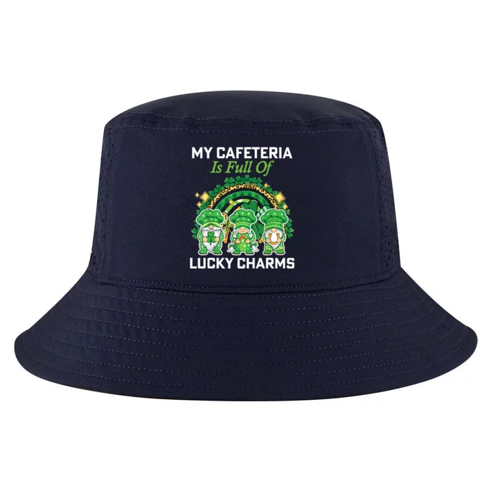 St Patrick's Day Lunch Lady Chef My Cafeteria Workers Cool Comfort Performance Bucket Hat