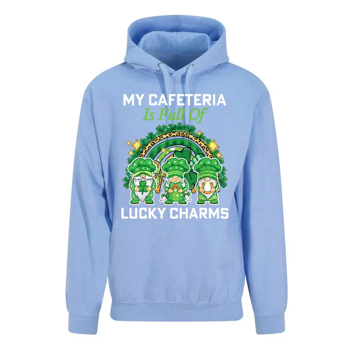 St Patrick's Day Lunch Lady Chef My Cafeteria Workers Unisex Surf Hoodie