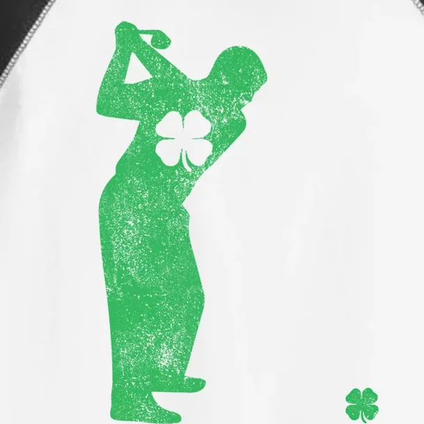 St Patrick's Day Golf Golfing Golfer Green Shamrock Irish Gift Toddler Fine Jersey T-Shirt