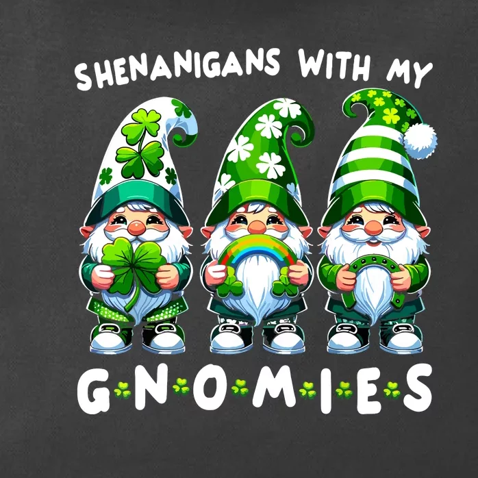 St Patricks Day Shenanigans With My Gnomies Zip Tote Bag