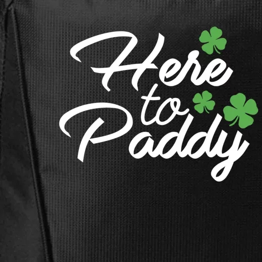 St Patrick´s Day Here To Paddy Irish Shamrock Pinch Tweak Great Gift City Backpack