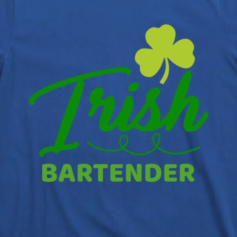 St Patrick's Day Irish Bartender Shamrock Great Gift T-Shirt