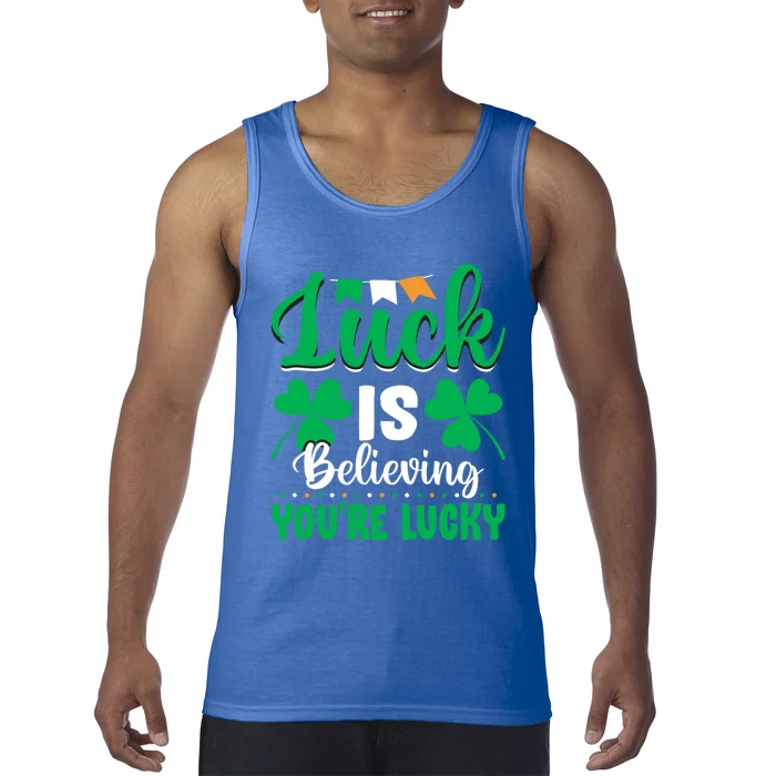 St Patricks Day Believing Cool Gift Tank Top