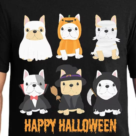 Spooky Pug Dogs Adorable Gifts for French Bulldog Lovers Pajama Set