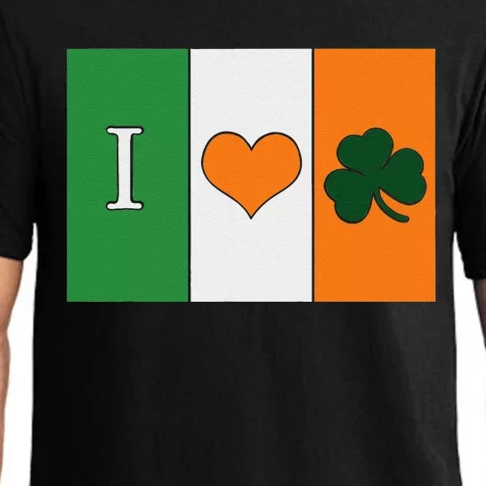 Saint Patrick's Day I Love Ireland Lucky Charmss Paddy's Day Pajama Set