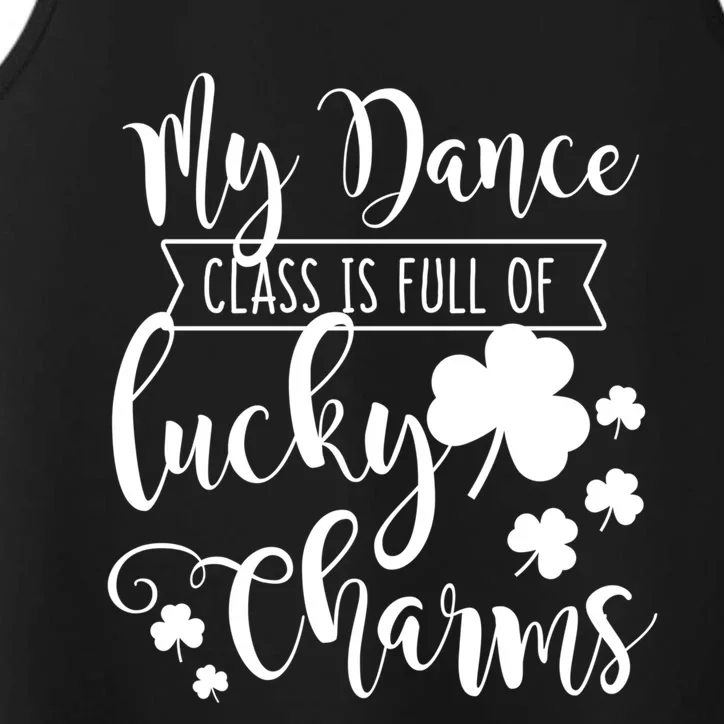 Saint Patricks Day Funny Dance Class Phrase Dancing Teacher Great Gift Performance Tank