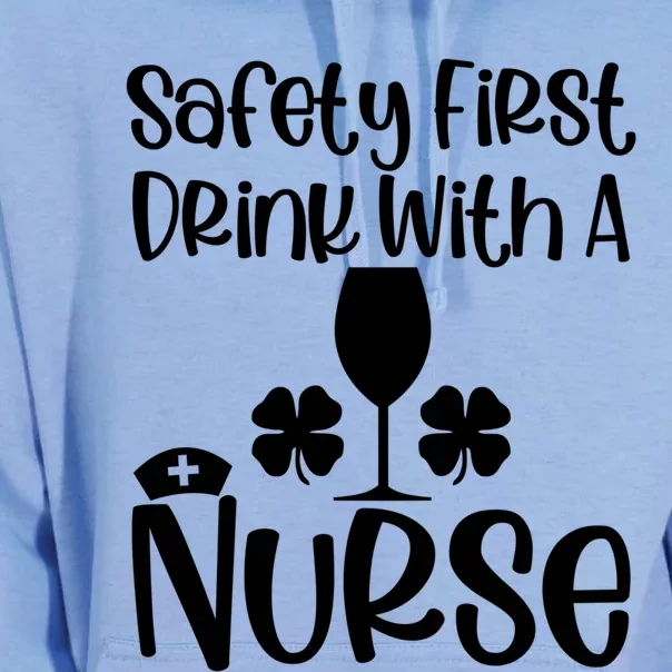 St Patricks Day Funny Sarcastic Healthcare Nurse Green Cute Gift Unisex Surf Hoodie