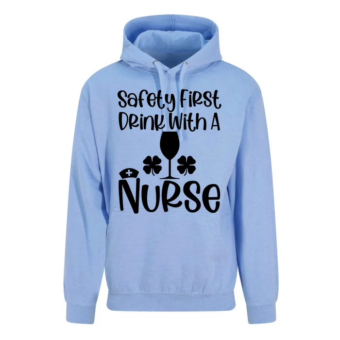 St Patricks Day Funny Sarcastic Healthcare Nurse Green Cute Gift Unisex Surf Hoodie