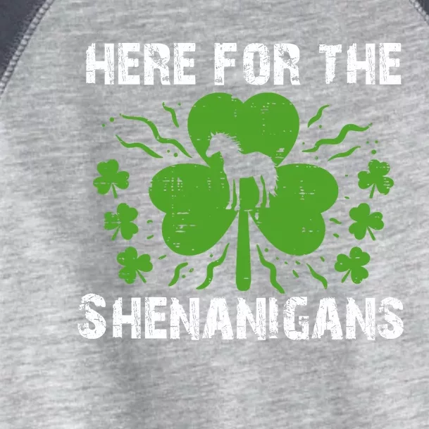 St Patricks Day Horse Shenanigans Gift Toddler Fine Jersey T-Shirt