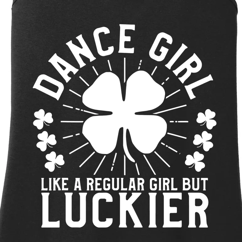 St Patricks Day Dance Girl Dancing Dancer Gift Ladies Essential Tank