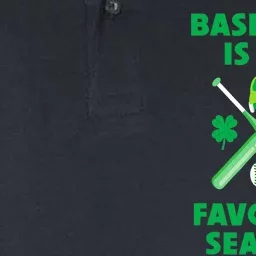 St Patricks Day Baseball Is My Favorite Season Softstyle Adult Sport Polo