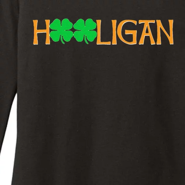 St Paddy's Day Irish Hooligan Womens CVC Long Sleeve Shirt