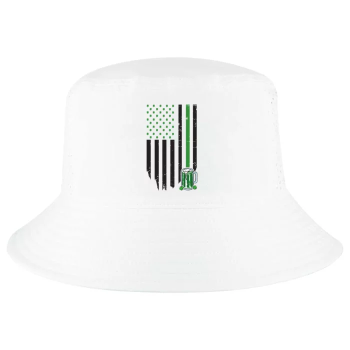 St Patrick's Day Beer American Flag Cool Comfort Performance Bucket Hat