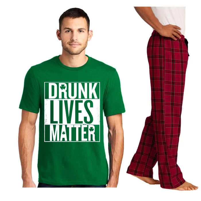 St PatrickS Day Drunk Lives Matter Irish Pajama Set