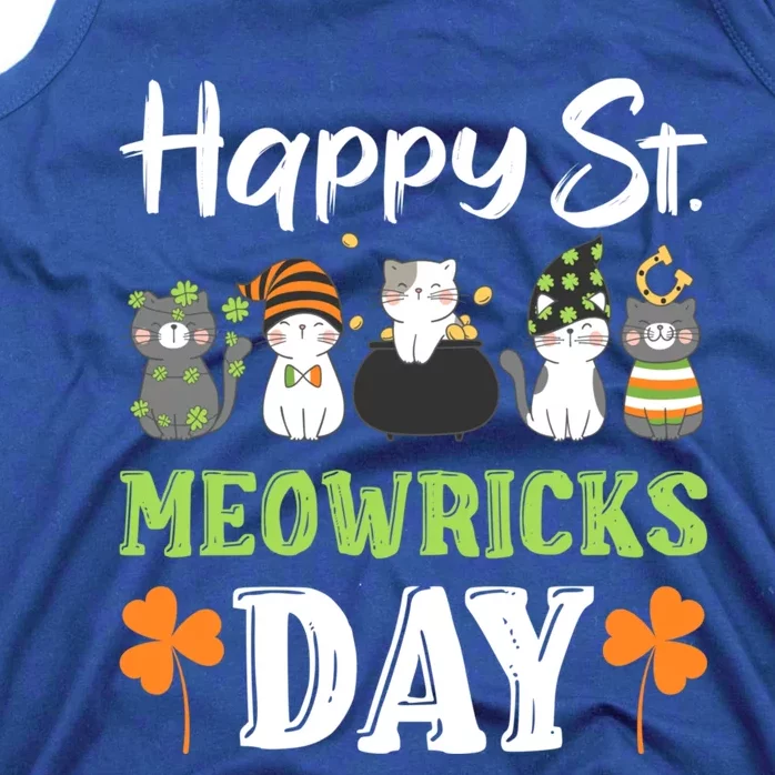 St Patricks Day Outfit Cute Cats Gift Tank Top