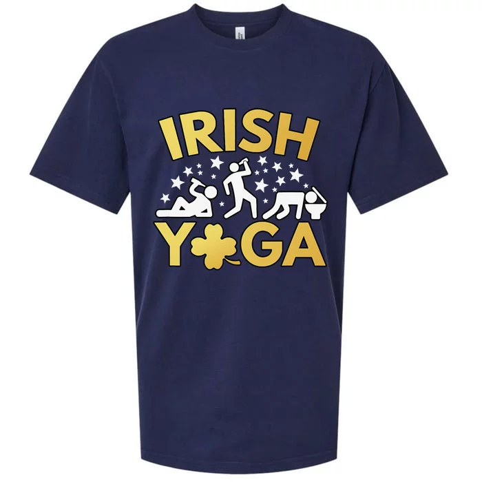 Saint Patrick's Day Irish Yoga Sueded Cloud Jersey T-Shirt