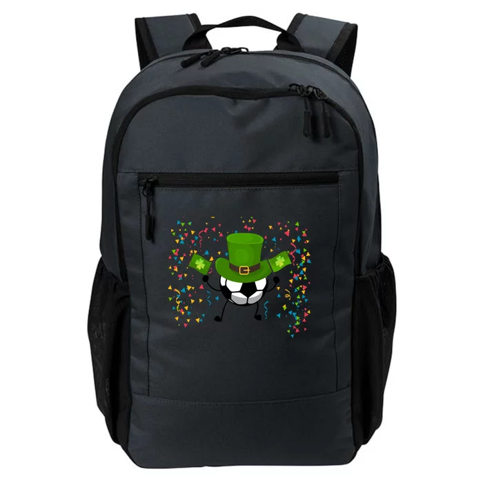 St Patrick's Day Soccer Leprechaun Sports Lovers Gift Daily Commute Backpack