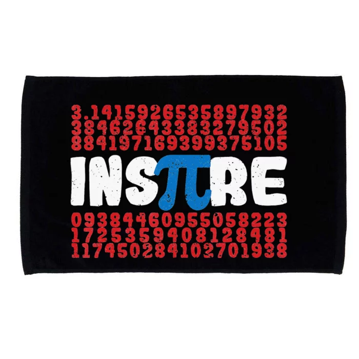 Superhero Pi Day Mathematics Teacher Nerd Geek Microfiber Hand Towel