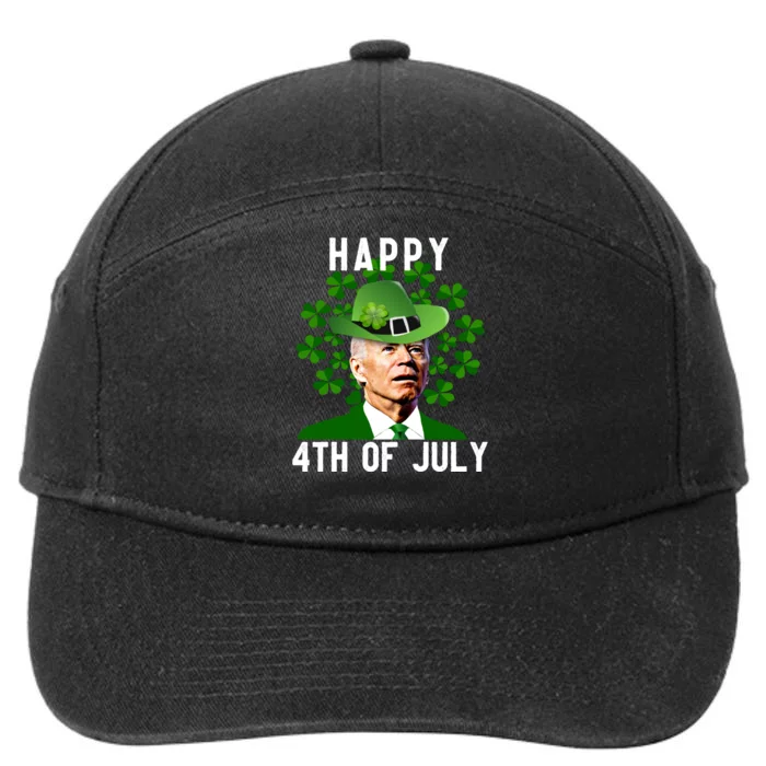 St Patricks Day, Joe Biden Happy 4th Of July, Biden St Patricks Day 7-Panel Snapback Hat