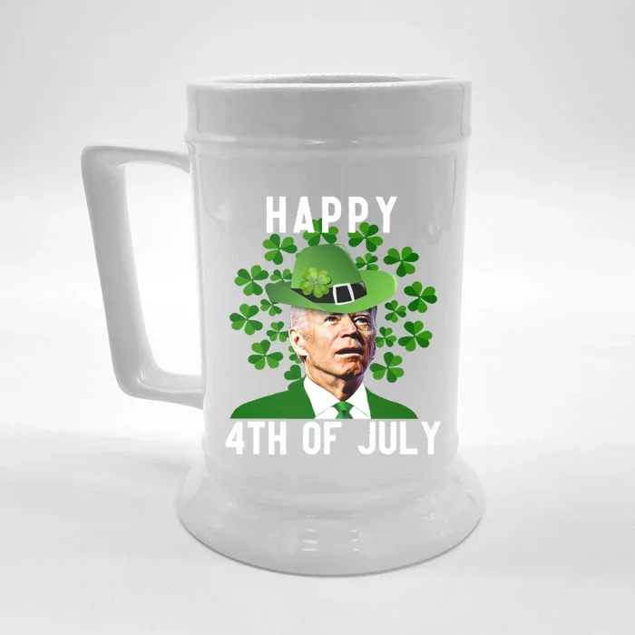 St Patricks Day, Joe Biden Happy 4th Of July, Biden St Patricks Day Front & Back Beer Stein