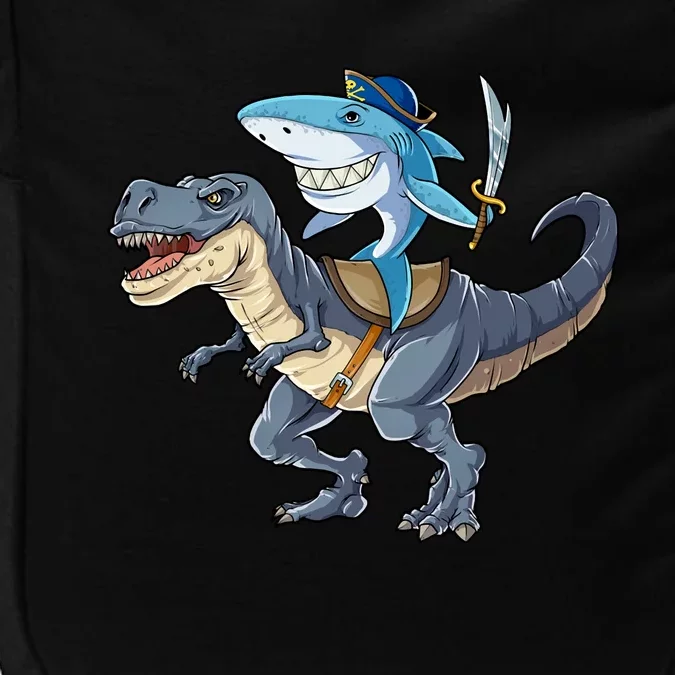 Shark Pirate Dinosaur T Rex Funny Jawsome Gifts Hoodie Impact Tech Backpack