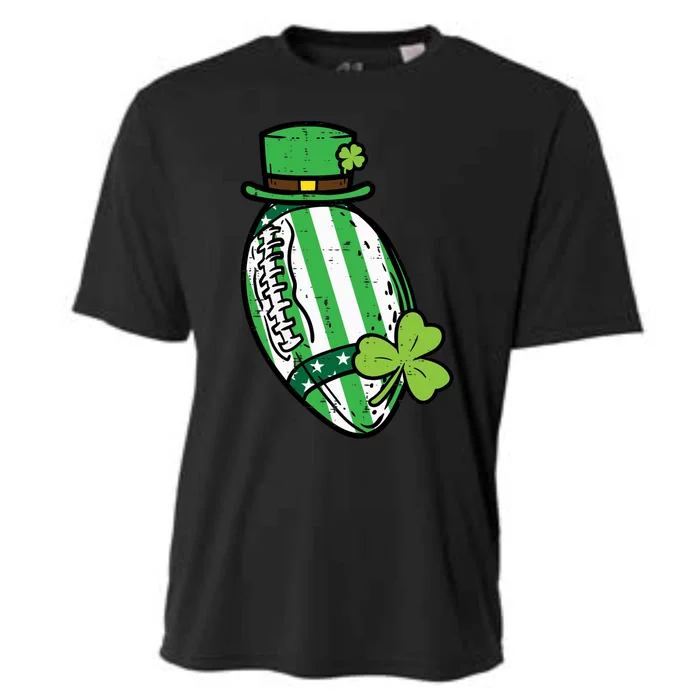 St Patricks Day American Football Saint Paddys Cool Gift Cooling Performance Crew T-Shirt