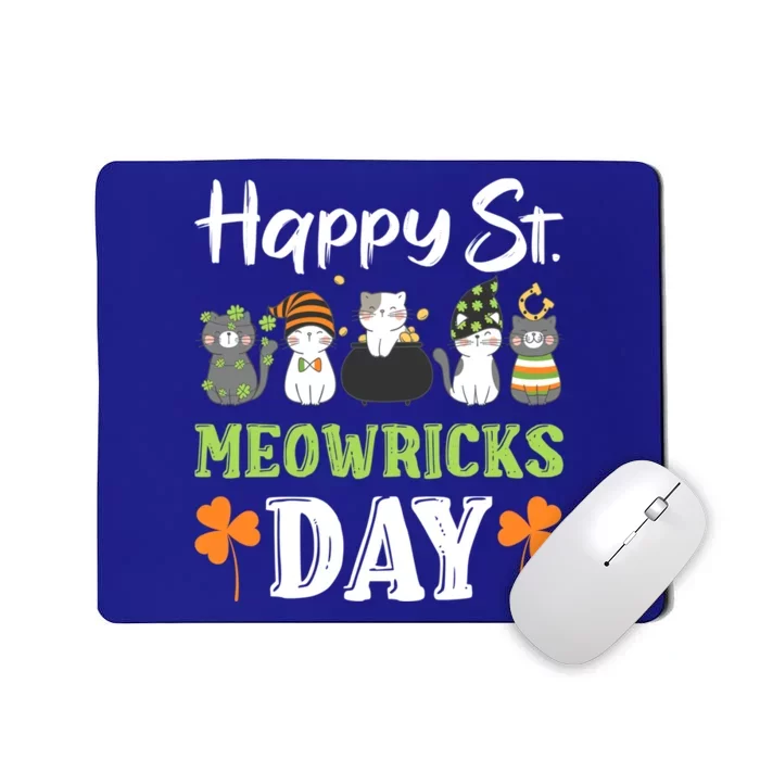 St Patricks Day Outfit Cute Cats Cool Gift Mousepad