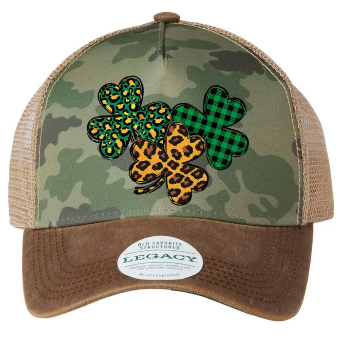 St. Patrick's Day Lucky Leaf Legacy Tie Dye Trucker Hat