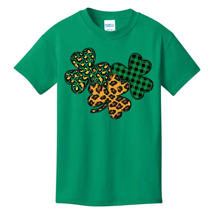 St. Patrick's Day Lucky Leaf Kids T-Shirt